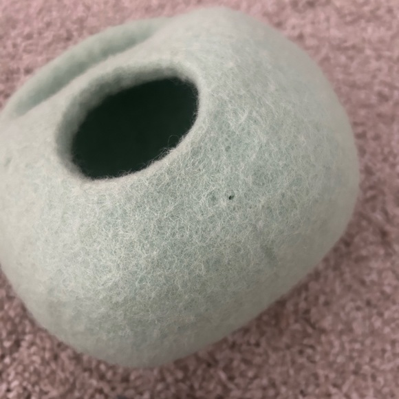 Lovevery Baby Bunny Rabbits  in a Mint Green Felt Burrow Nest with Handle - Picture 8 of 9